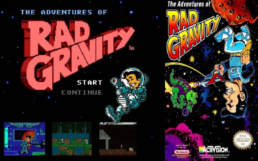 The Adventures of Rad Gravity – NES