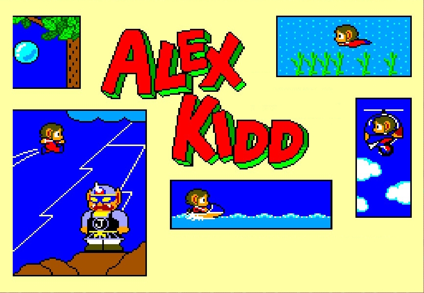 Alex Kidd: niño milagro y mascota en paro