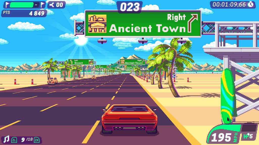 Análise: 80'S OVERDRIVE (3DS) traz corridas com ares retrô - Nintendo Blast