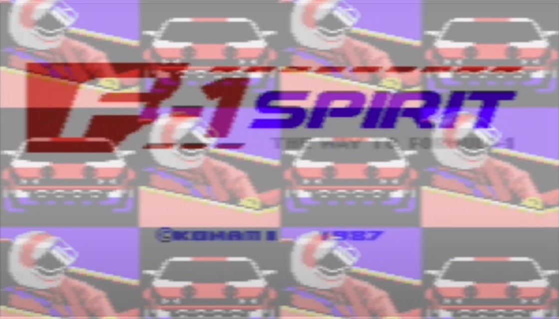 F-1 Spirit – MSX