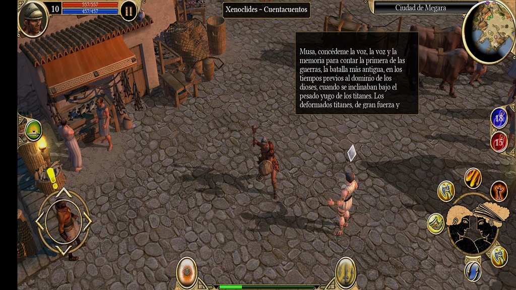 Análise: Titan Quest: Legendary Edition (Mobile) é um RPG clássico  assombrado por uma interface de usuário pouco amigável - GameBlast