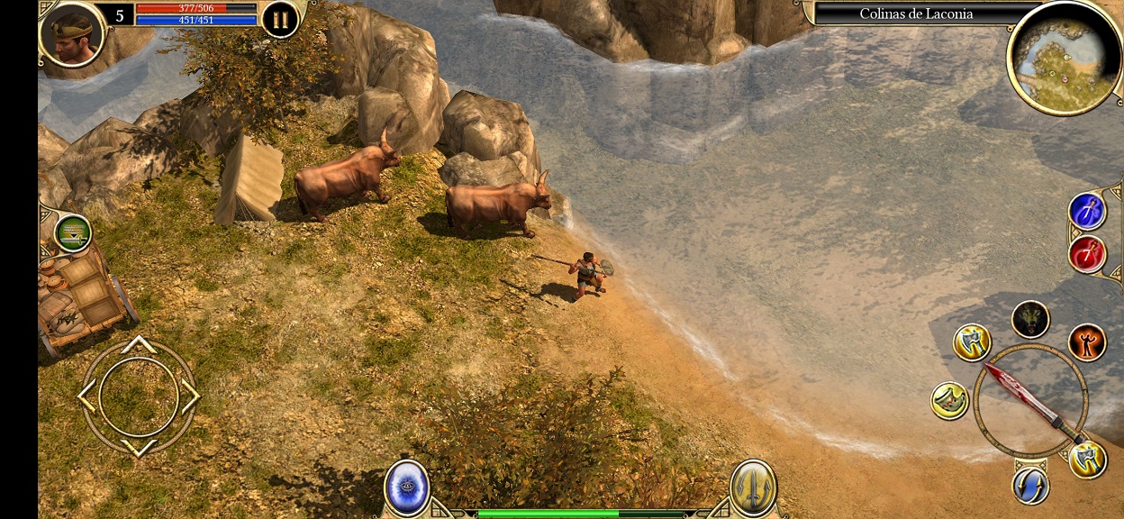 Análise: Titan Quest: Legendary Edition (Mobile) é um RPG clássico  assombrado por uma interface de usuário pouco amigável - GameBlast