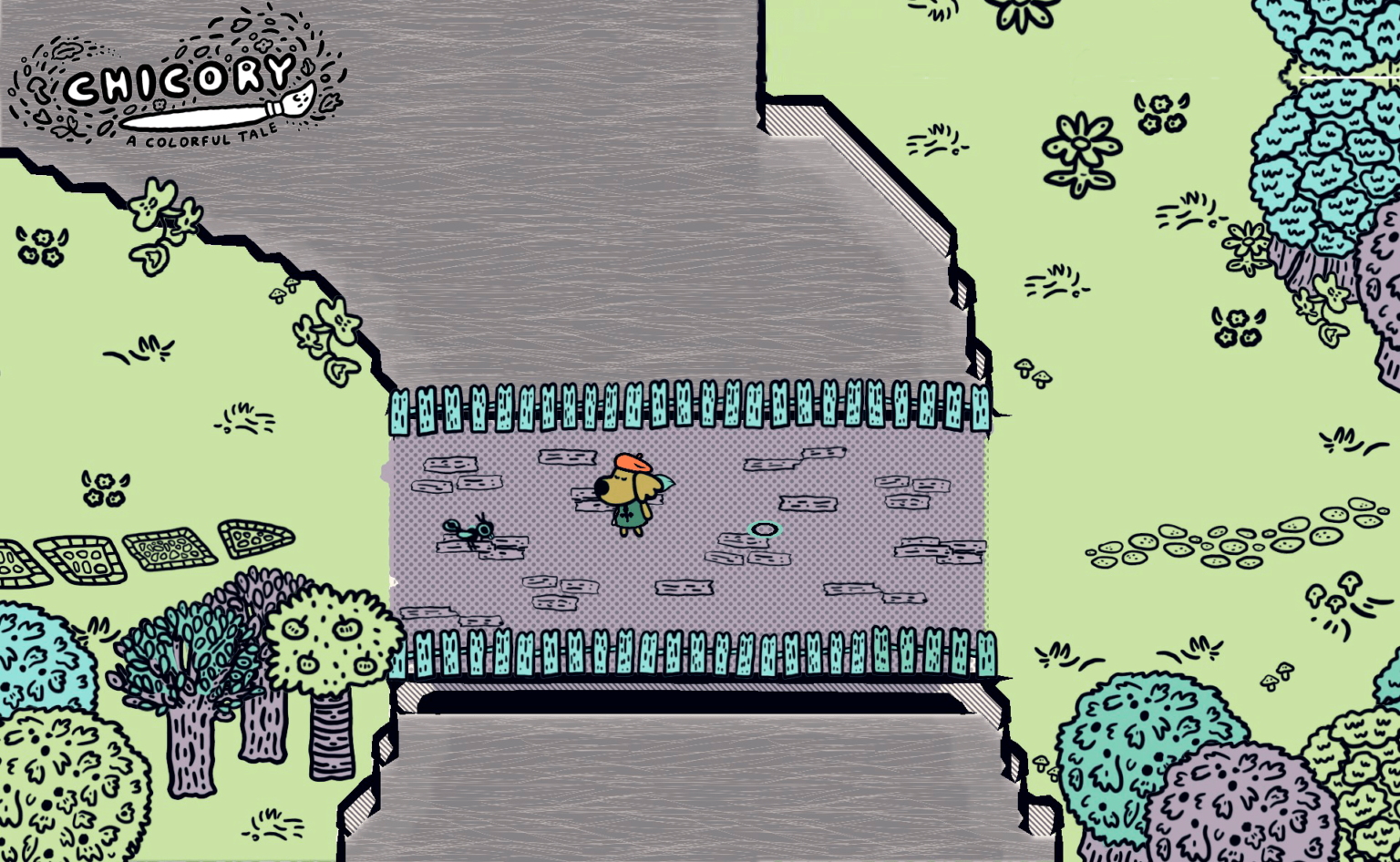 chicory a colorful tale full map chicory a colorful tale full map